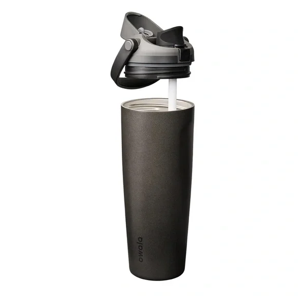 💅 Owala FreeSip Sway 30oz “Nailed It” Metallic Grey Ombre Water Bottle NWT - Picture 2 of 6